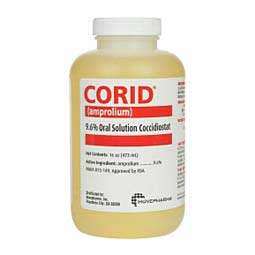 Corid 9.6% Oral Solution Coccidiostat for Calves  Huvepharma